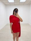 VESTIDO ROSAURA ROJO VESTIDO ROSAURA ROJO